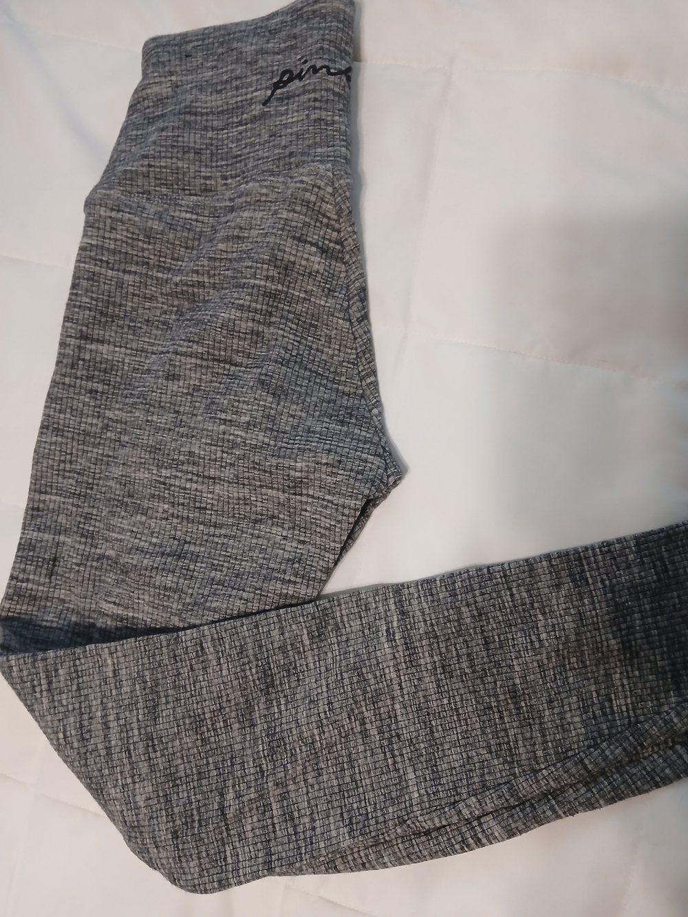PINK Victoria's Secret Heather Gray Jogger Leggings